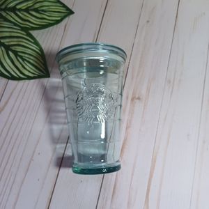 16 oz recycled glass Starbucks cold cup tumbler